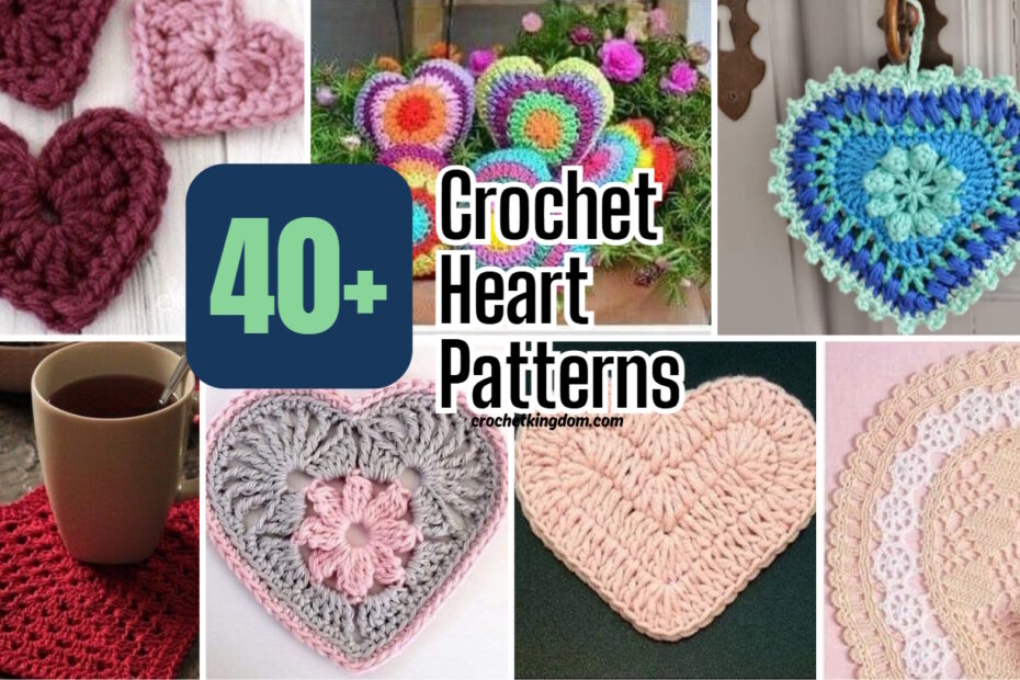 40+ diagram crochet heart pattern free