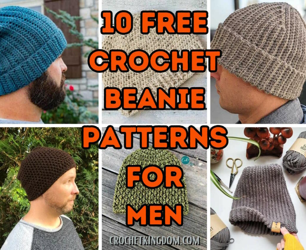 Crochet the Perfect Beanie for the Men in Your Life! Extra large crochet beanie pattern