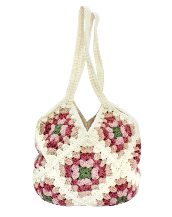 Free Easy Crochet Granny Bag Tote Pattern