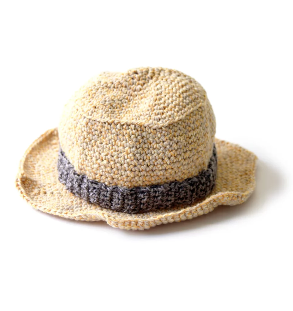 Kids Sun Hat Free Crochet Pattern