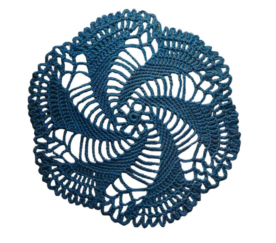 Twirl Mini Doily Crochet Pattern