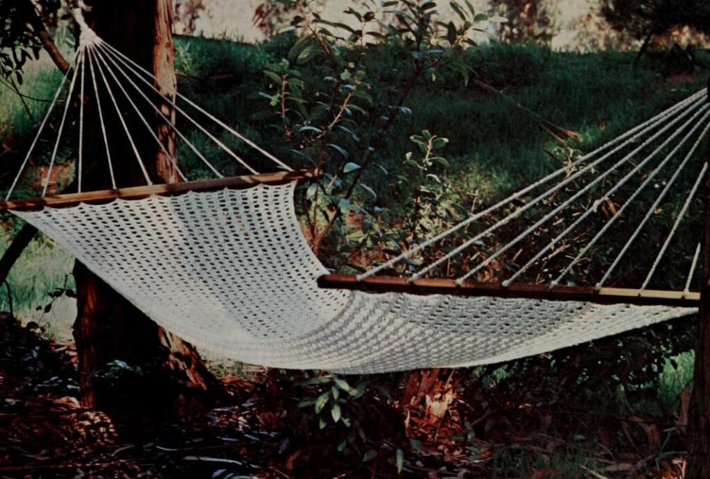 Vintage Crochet Hammock Pattern