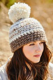 Easy Free Bulky Yarn Crochet Beanie Pattern